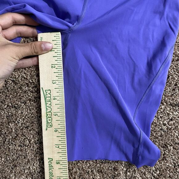 Lululemon Base Pace High-Rise Short 8” Size 4 Purple Stretch Running EUC Yoga - Picture 6 of 7